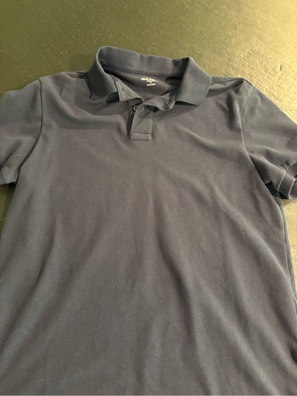 Old Navy Men's Navy Blue Polo Shirt